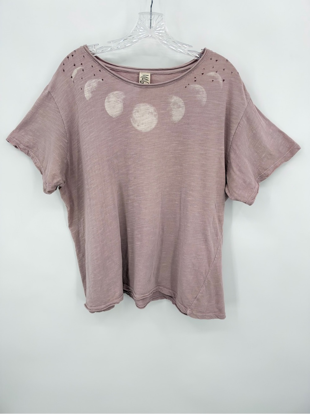 Magnolia Pearl Moon Evolution Tee Cotton Pink One Size OS